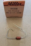 J.w.miller 70F184AI 180UH Rf Choke Coil * New In Package. Fixed Price $26.90.