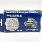 Vhf Speaker White 8WATT Marine Remote Electronics Boat Part Poly Planar MB21W. Fixed Price $31.29.