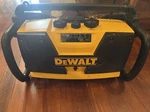 Dewalt Portable Am/fm RADIO/18V Charger DW911 Yellow/black No Battery. Fixed Price $13.50.