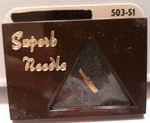 Pfanstiehl Sapphire Record Needle 503-S1 Replaces General Electric 4G-01S. Fixed Price $14.95.