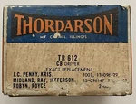 Thordarson TR612 Driver Jc Penney Kris Midland Ray Jefferson Robyn Royce Radio. Fixed Price $49.99.
