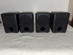Kenwood KS-206HT 4 Speaker Set Surround Sound And Front Works Tested. Fixed Price $22.50.