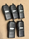 Lot 5X Icom IC-F4021S Portable Radios (no Batteries). Fixed Price $160.00.