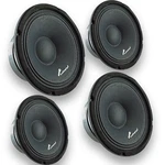 Pair Audiopipe 8 Mid Bass Loud Speaker 2000W Ohms Voice Coil Black. Fixed Price $214.95.