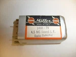 Jw Miller 1486 Tv 4.5MC Sound Ratio If Detector , Radio Products Vtg. Fixed Price $10.00.