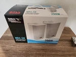 Boss Audio 4" MR4.3W Box Speakers - White 200W. Fixed Price $65.00.