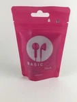 Defunc Basic Talk Pink Earbuds W/ Mic & Remote. Fixed Price $8.50.