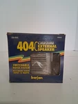 Barjan Chrome Cb Ham Radio Scanner External Speaker 15W 320-404C. Fixed Price $29.95.