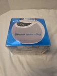 Ilive ICB103W Bluetooth Portable Speaker With Clock- White Brand New Sealed. Fixed Price $19.99.