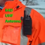 K4D Tuned Uhf High Power Digital Antenna For Kenwood Models NX-3300 NX-3320. Fixed Price $24.99.