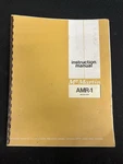 Vntg AMR-1 Receiver Mcmartin Instruction Manual Original Oem Booklet Htf Rare. Fixed Price $49.99.