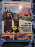 Midland Portable Cb Radio In 1 Plug Play Model 75-822. Fixed Price $100.00.