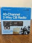 Realistic TRC-415 40-CHANNEL Cb Mobile Radio Black Monitor 21-1509A. Fixed Price $43.25.