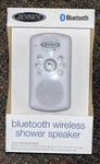 Jensen Water-resistant Shower Bluetooth(r) Hands-free Speaker. Fixed Price $59.99.