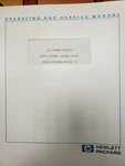 Hp Dc Power Supply Model 6453A Manual. Fixed Price $20.20.