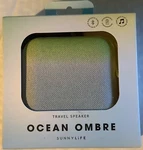 Sunnylife Travel Speaker Ocean Ombr S215PKOO Sealed New. Fixed Price $24.99.
