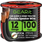 Gearit Wire Gauge 100 Ft,speaker Cable 12AWG / Feet, Black. Fixed Price $46.28.