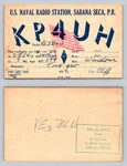 Ham Radio Qsl Qso Postcard KP4UH, Sabana Seca, P.r., United States. Fixed Price $16.99.
