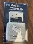 Poly-planar MB41W Vhf Extension Speaker 10W Surface-mount White Single. Fixed Price $31.95.