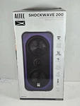 Altec Lansing Shockwave 200 180W Bluetooth Wireless Speaker Lighting Effects Bla. Fixed Price $95.00.