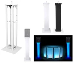 (1) Rockville White Adjustable Totem Stand For Community DND12 12" Speaker. Fixed Price $199.95.