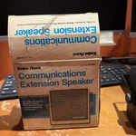 Radioshack Communications Extension Speaker 21-549A Cb Scanner 8-OHM 5W. Fixed Price $19.99.
