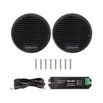 Herdio 3" Inch Marine Bluetooth Speakers Boat Motorcycle Hot Tub Stereo With .... Fixed Price $77.54.