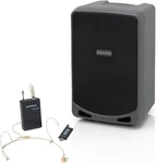 Samson XP106WDE 6" Portable Rechargeable Bluetooth Powered Pa Dj Speaker+headset. Fixed Price $299.95.