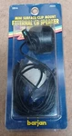 Barjan Usa Nos External Cb Speaker Mini Surface Clip Mount Rotating 320-6. Fixed Price $13.99.