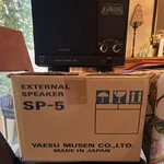 Yaesu SP-5 External Speaker Stereo L/r Rca Black Wired Metal. Fixed Price $80.00.