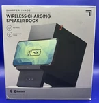 Sharper Image Wireless Charging Speaker Dock Bluetooth Led Indicator Qicertified. Fixed Price $31.20.