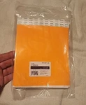 Advantus 91120 Tyvek Wristbands Neon Orange 500 Sequential Numbered 3/4" X 10". Fixed Price $30.00.