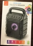 New Ilive ISB199B Wireless Tailgate Party Bluetooth Speaker W/ Led Light Effects. Fixed Price $26.95.