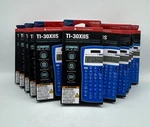 Lot Of 10 Texas Instruments TI-30X Iis Scientific Calculator Lightning Blue. Fixed Price $109.99.
