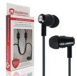 Radiarmor Anti-radiation Air Tube Headphones With Microphone Reduce Rf To Negl. Fixed Price $60.00.