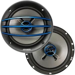Jensen J6520 6.5" Coaxial Speakers With Grills, Pair. Fixed Price $49.99.