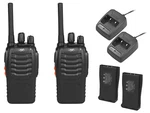 Paire De Talkie-walkie Pni Pmr R40 Pro Avec Couteurs Chargeurs Batteries. Fixed Price $74.11.