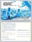 Ham Radio Qsl Qso Postcard K2VCI, Rochester, Ny, Usa. Fixed Price $13.99.