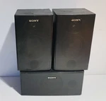 Sony Surround Sound Speaker System SS-CNP900 & SS-MSP7000 Black Tested. Fixed Price $69.88.