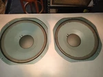 Heathkit (2) 401-134 Lf Woofers By Jbl LE14 Lancer 99 Spec 8 Ohm Speakers. Fixed Price $250.00.