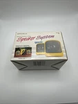 Vintage Optimus Mini Sports Speakers 40-1400 Pair. Fixed Price $17.99.