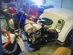 Police Servicar Radio Harley Vintage Flathead 45 Motorola Adam 12 Flh. Fixed Price $340.00.