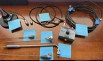 Cb / Ham Radio Lot Echo 3-WAY Switch, Cables, Fixed Base Mount & 5 Antennas. Fixed Price $73.50.