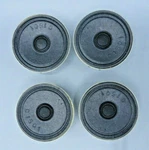 2" Round Mini Speaker 100 Ohm .1 Watt New / Nos (lot Of 4). Fixed Price $11.21.