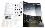 Icom IC-7300 Hf Transceiver 4 Panel Original Color Brochure. Fixed Price $9.45.