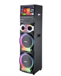 XL-2120 Dual 12" Karaoke Speaker W/ 15.4" Android Tablet, Bluetooth, Mic, Lights. Fixed Price $699.00.