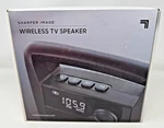 Sharper Image Wireless Tv Speaker #207072-01, New Sealed Box *free Shipping*. Fixed Price $79.99.