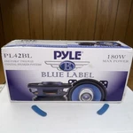 Pyle Audio Car Speakers PL42BL 4" 180 Watt Way (pair) Blue Label New. Fixed Price $22.56.