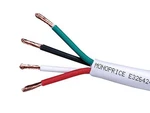 Monoprice Speaker Wire CL2 Rated, 4-CONDUCTOR, 250 Feet, White. Fixed Price $176.97.