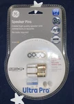 Ge Audio Speaker Pins Ultra Pro 87643 Two Packs. Fixed Price $21.80.